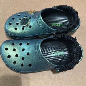 Wicked, Elphaba, Crocs, Limited Edition, Emerald Green, Women’s 9, Wizard of Oz